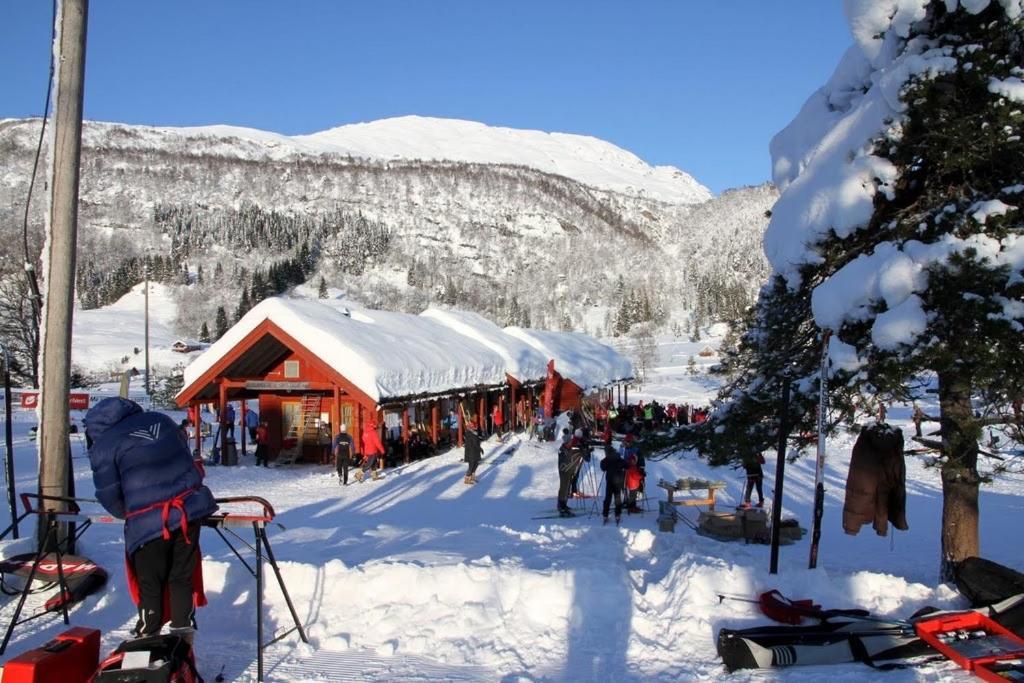 Hardanger Feriesenter Sjusete Vila Norheimsund Exterior foto
